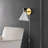 Puliafico Iron Plug-in Armed Sconce