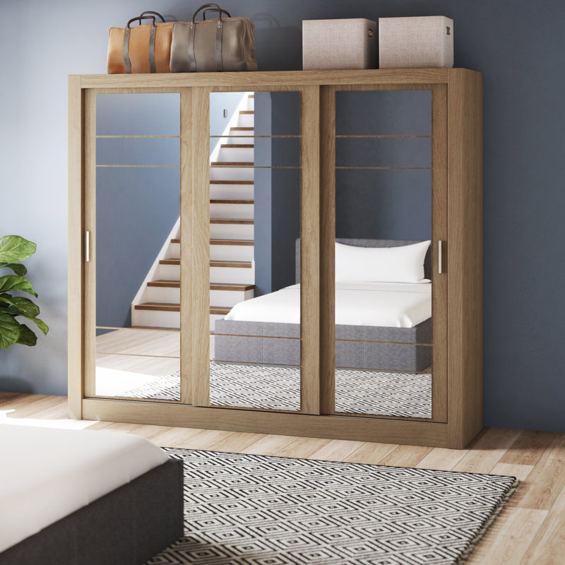 Creekbluff 3 Door Wardrobe, Oak
