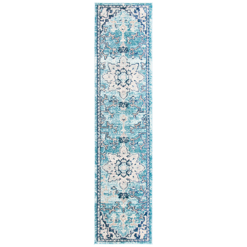 Yedidalga Performance Oriental Rug, Runner 2'2" x 10'