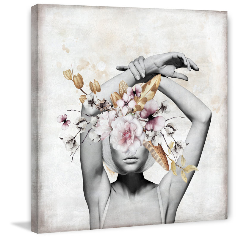 «Glamour», reproduction sur toile tendue, H 12 po x l 12 po x P 1,5 po