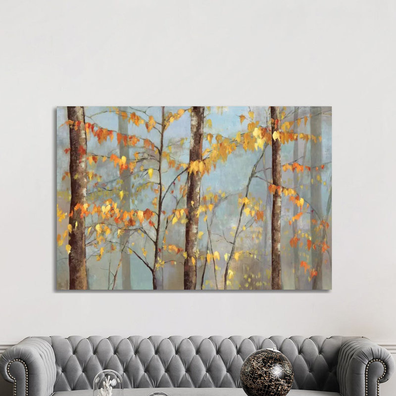 Delicate Branches by Allison Pearce - Painting on Canvas, Wrapped Canvas, 66.04 cm H x 45.72 cm W x 3.175 cm D