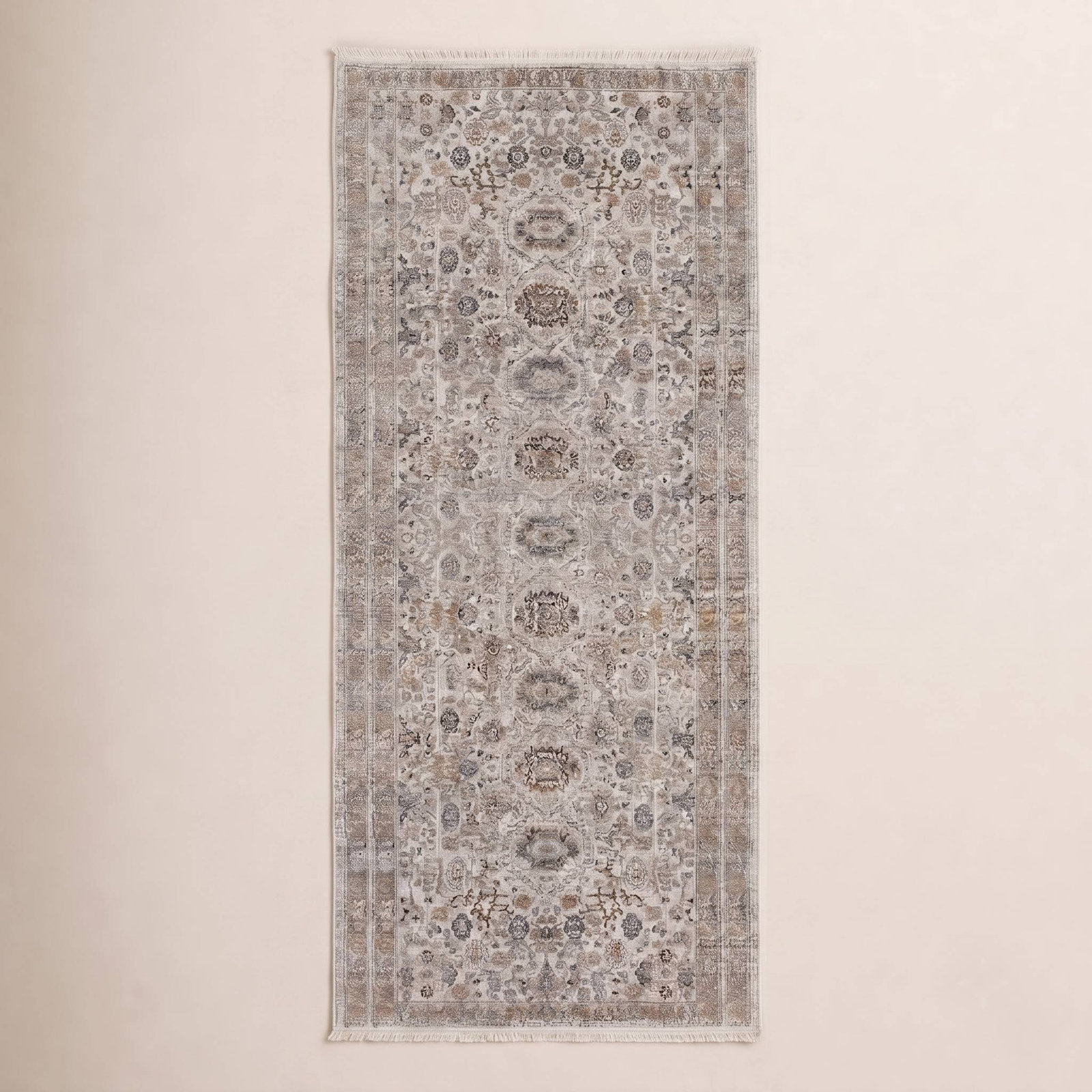 Westwood Gray Oriental Rug, Runner 2'2" x 7'6"