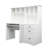Home Office Computer Desk With Hutch-929680782