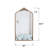 Vintage Ornate Arched Floor Mirror, Metal Framed Dressing Mirror For Entryway, Living Room, And Bedroom-1304583884-1304583885