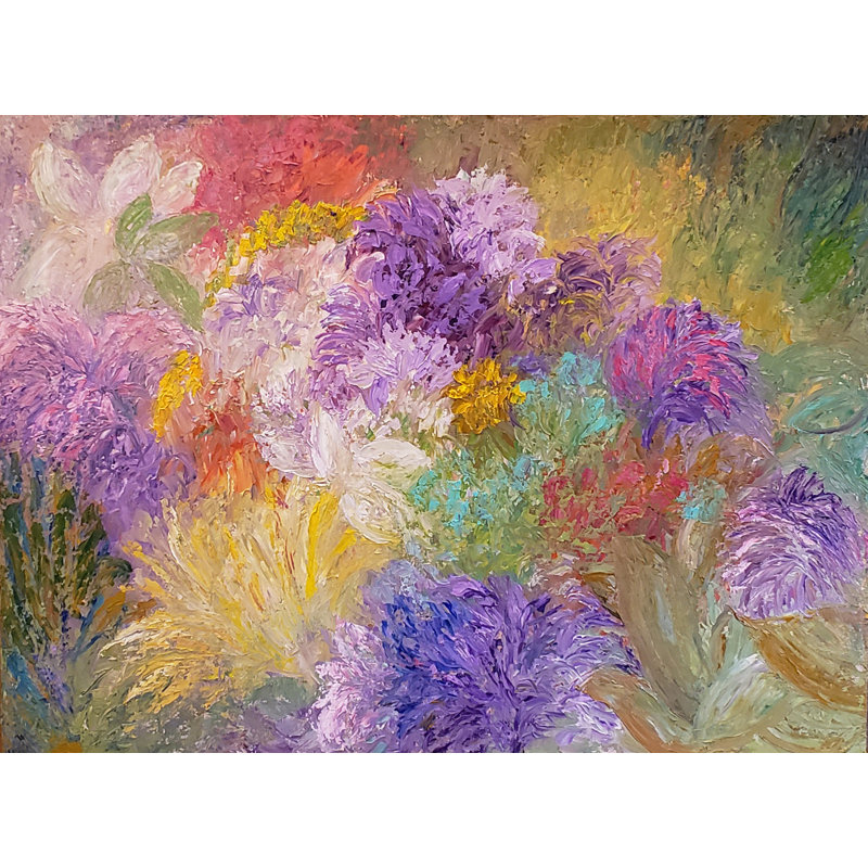 Flower Garden Print by Marsha Heller