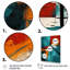 «Impossible Logic Of Love Abstract In Teal I», reproduction d'art sur toile-1155267969-1155267970