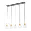Luminaire suspendu pour cuisine 5 lumières
