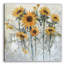 Tournesols - peinture sur toile tendue-803856290