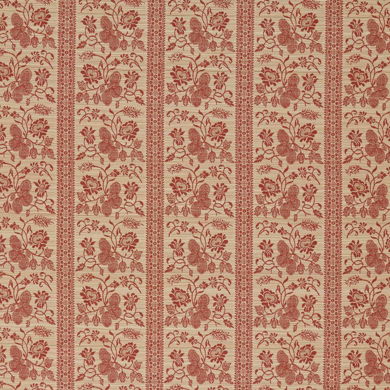 Filigree Bellagio Stripe, Sandstone/Russet