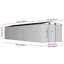 Remise de rangement traditionnelle en acier l 8,43 pi. X P 32,48 pi.-61630313