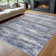 Machine Washable Area Rugs Rubber Backed Rug for Bedroom Living Room