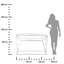 Hocking 120cm Glass Top Console Table-1467707089-1467707088
