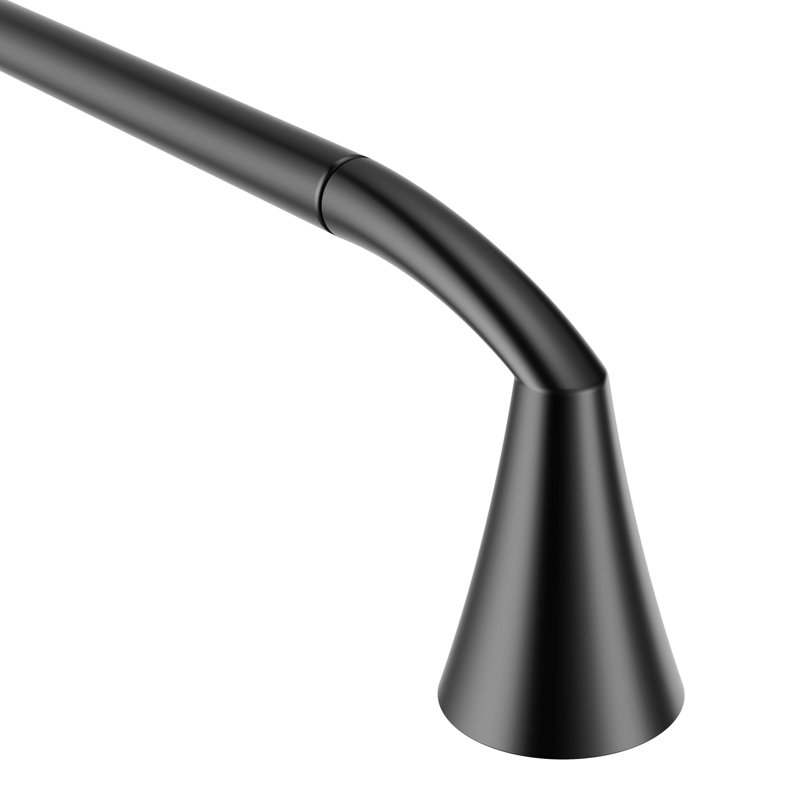 Barre à serviettes murale 18" Glyde, Noir mat
