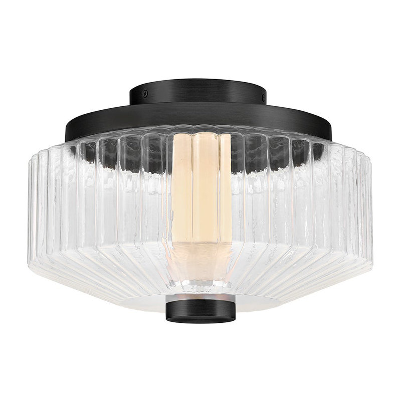Reign 1 - Light LED Flush Mount, Matte Black