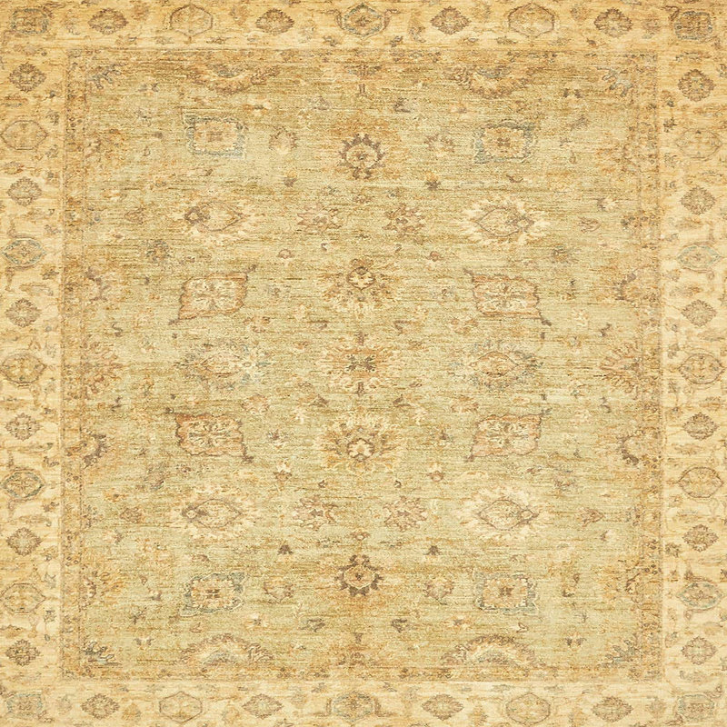 Abstract Indoor Rug, Square 8'