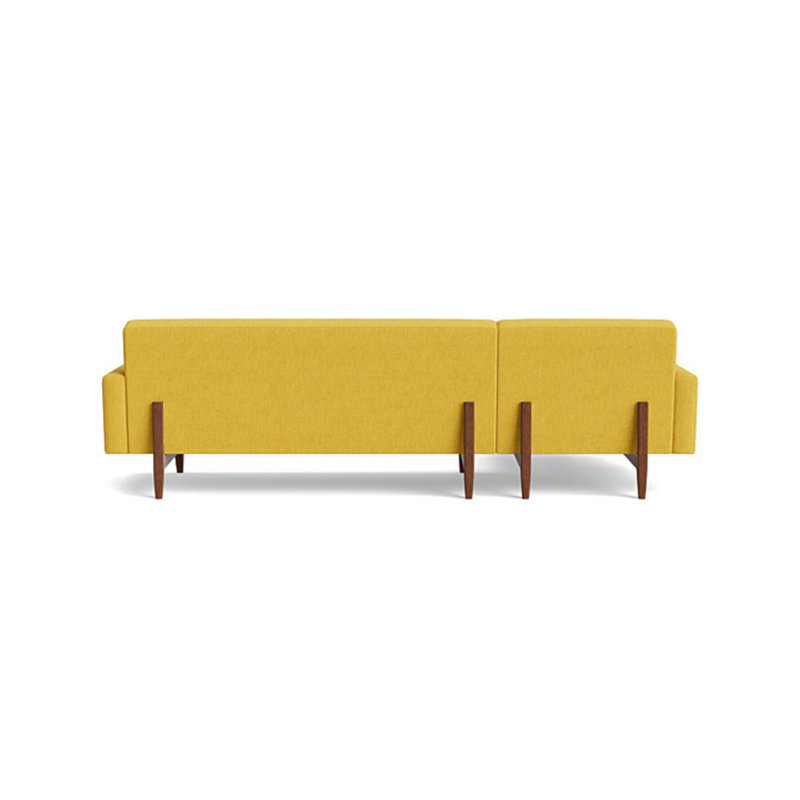 Tyler Chaise Sectional, Left Hand Facing, Performance Weave - Spruce