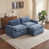 Blue Chenille