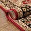 Tapis rouge Cobbins Medallion Kashan-20238868