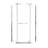 Corner Shower Enclosure 36 In. W X 72 In. H Frameless Neo-Angle Shower Enclosure, 1/4" (6Mm) Clear SGCC Tempered Glass, Pivot Shower Door In Chrome Finish,Shower Base Not Included-122371851