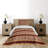 Native Rustic Polyester Geometric Shapes Coverlet-41887023