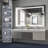 Adorna Frameless LED Lighted Bathroom / Vanity Mirror with Brightness Adjustable, Memory Function, Anti-fog-1020207790