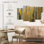 Elk Mountain Aspen Trees Wall Art Multi Piece Canvas Print-1381312735