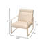 Hemingway Leather Accent Chair, Saddle-1091622049