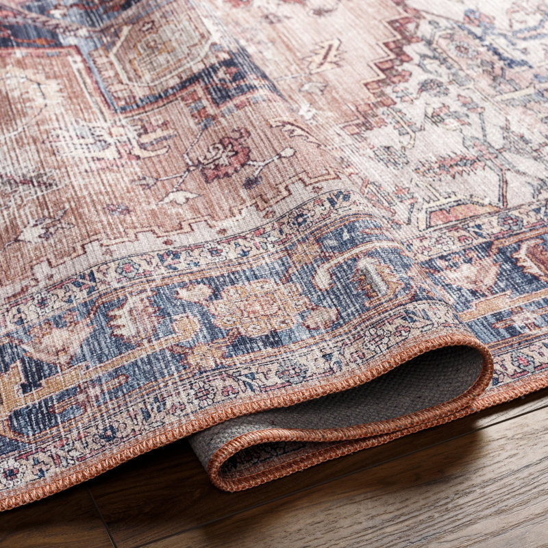Westbrook Washable Oriental Indoor Rug, Rectangle 6'7" x 9'