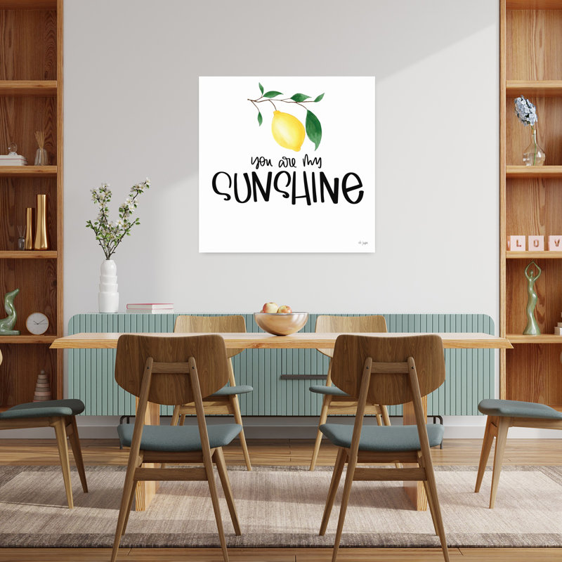 You Are My Sunshine, art contemporain, H 36 po x l 36 po
