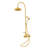 Exposed Thermostatic Shower System and Hand Shower (P1088)-132934701