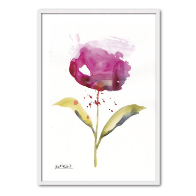 Rosa I by Bruno Vázquez - Single Picture Frame Painting