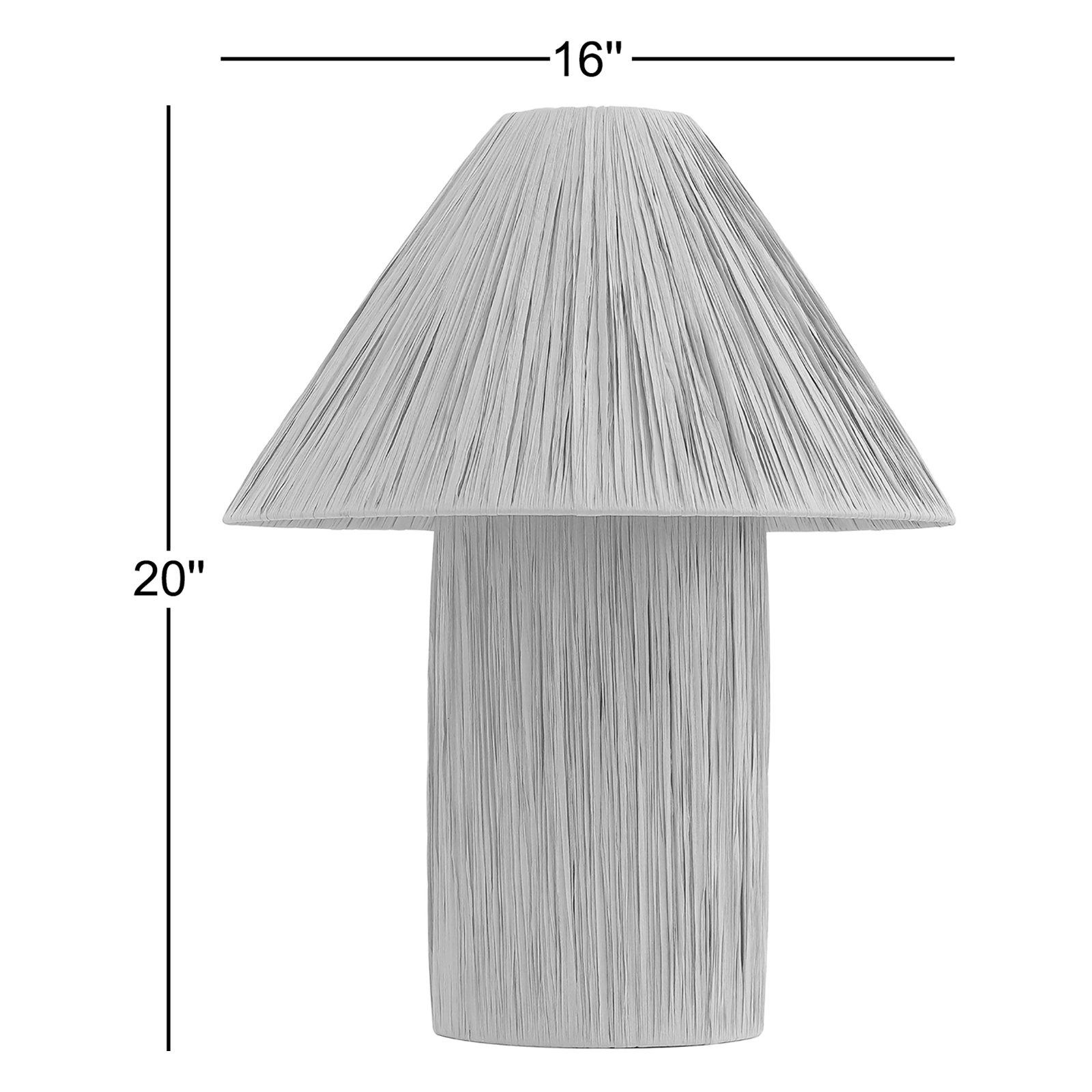 Cement Table Lamp