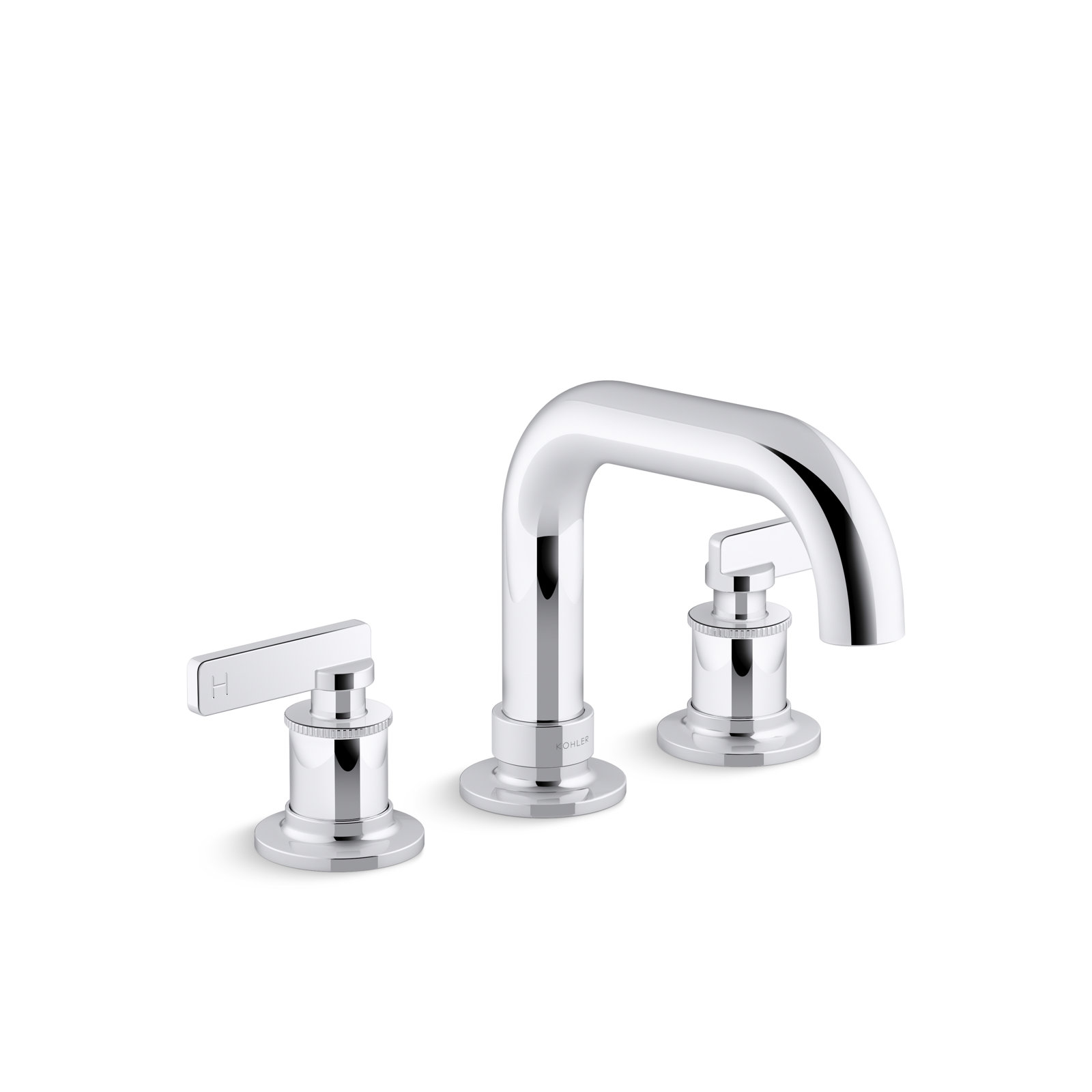Castia Deck-Mount Bath Faucet Trim, Polished Chrome