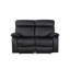 Causeuse inclinable en cuir 59,8 po Avshalom-907905416