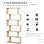 192cm H x 80cm W Standard Bookcase