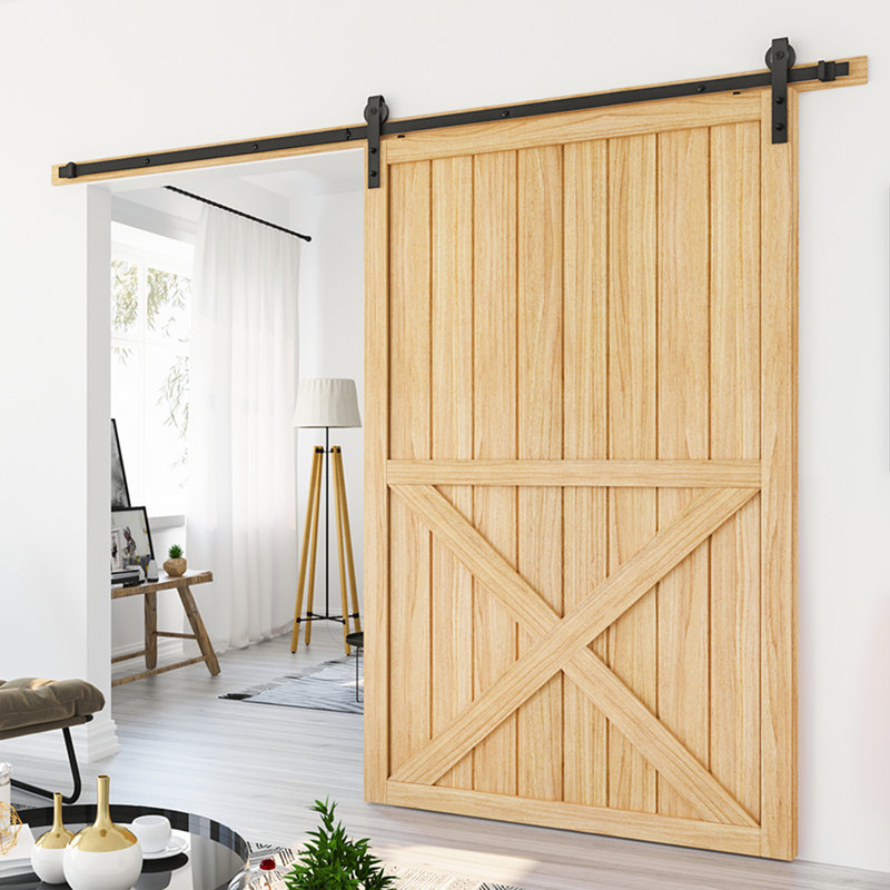 Ensemble de quincaillerie de porte de grange simple standard