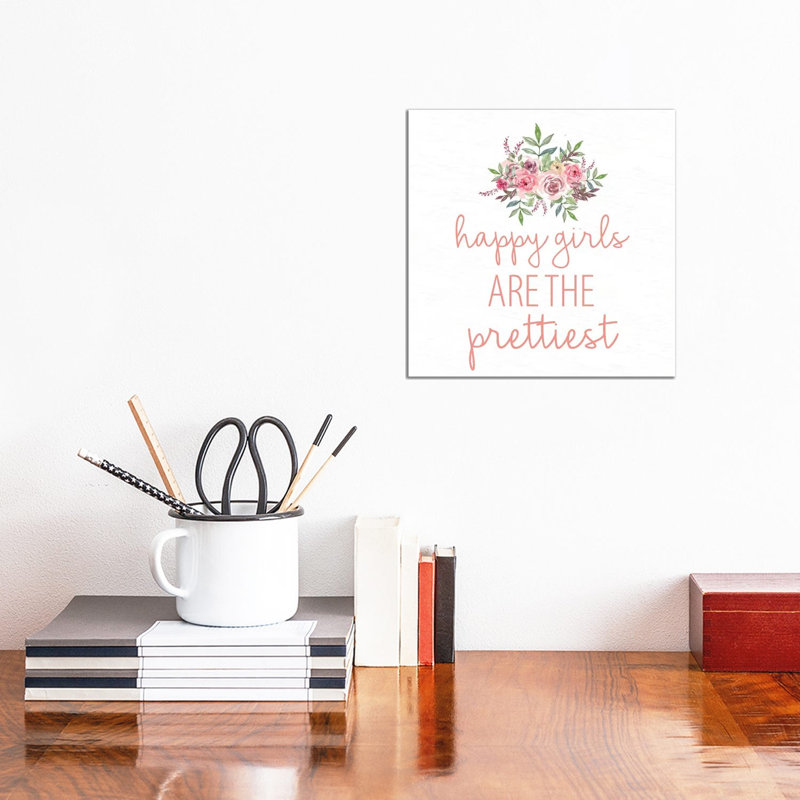 Pink Scent IV 1 Piece Wrapped Canvas Wall Art, 30.48 cm H x 30.48 cm W