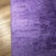 Tapis à poil long acrylique de couleur unie Earby-1622441538