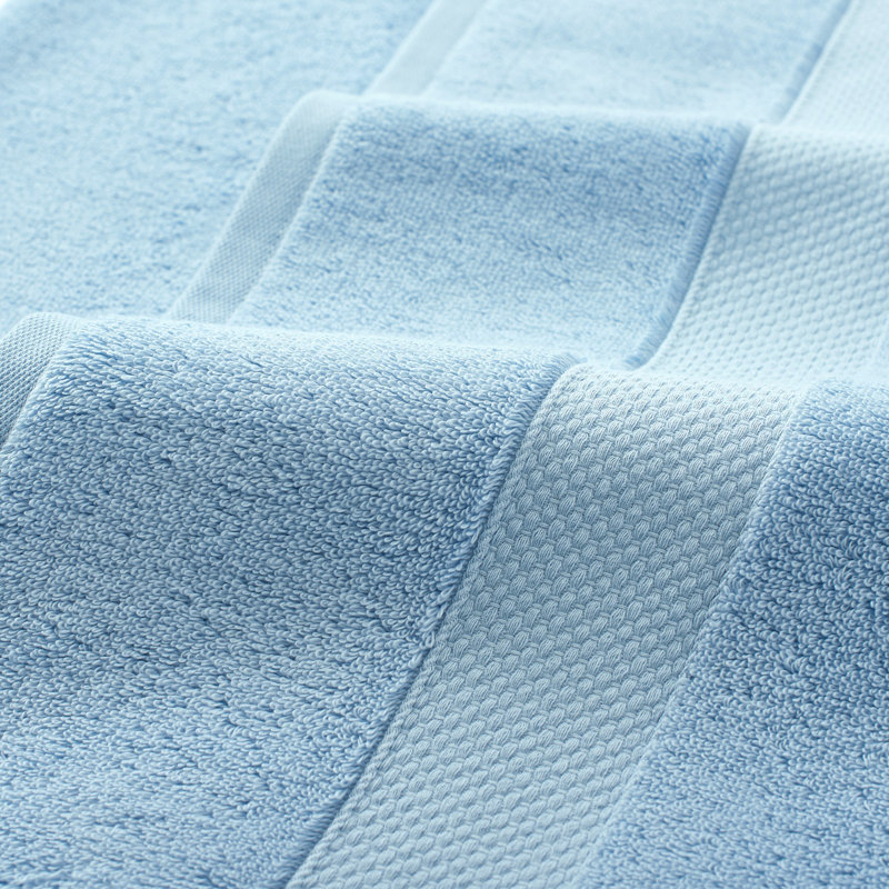 Standard Cotton Bath Towel 30x54 (2/Pack), Pool Blue