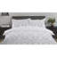NightComfort Damask Grey Cotton Rich Duvet Cover Set with Pillowcase-74521207