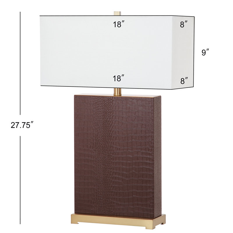 Ensemble de lampes de table 28 "Chansoo, Brun