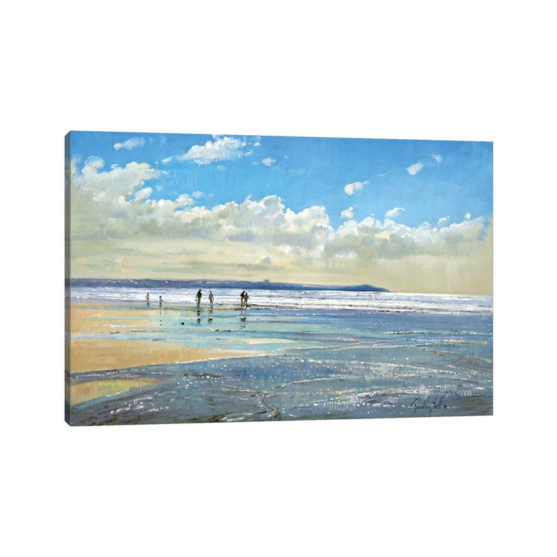 Paddling At The Edge by Timothy Easton - Wrapped Canvas Gallery-Wrapped Canvas Giclée, 30.48 cm H x 45.72 cm W