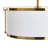 Metal Ceiling Light with Captured Linen Shade-1354433385-1354433386