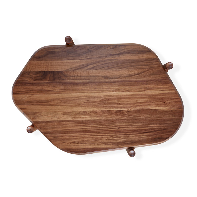 Monarch Coffee Table, Natural Walnut