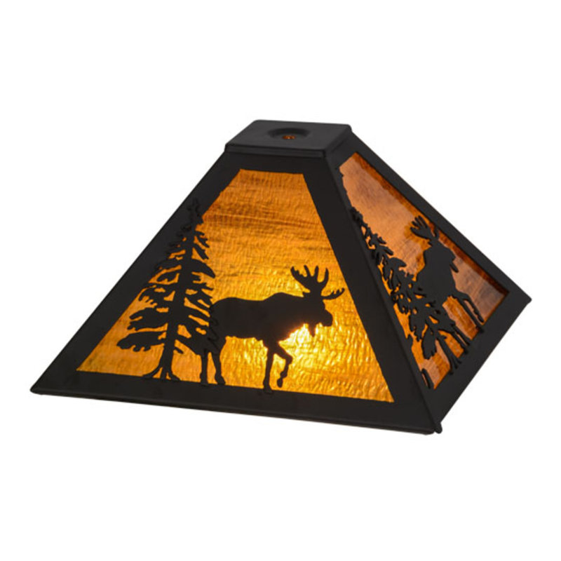 Jainab 6.5'' H Glass Empire Lighting Shade