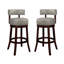 Ensemble de 2 tabourets de bar Sherly