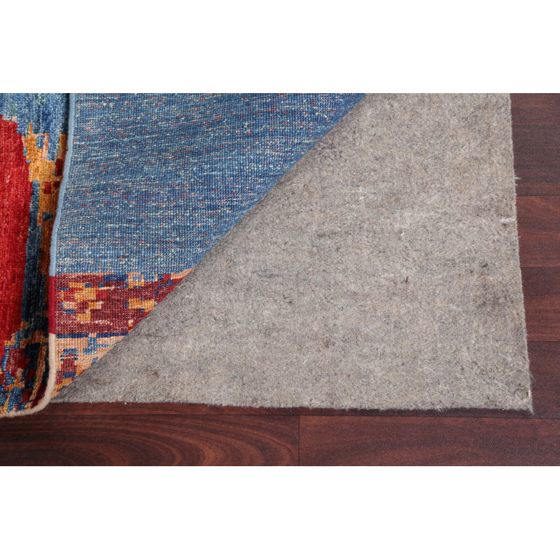 Vegetable Dye Abstract Area Rug 7x9