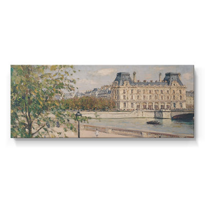 Série paysage - Lxxxi - Toile tendue avec châssis - Prêt à accrocher