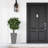 Modern 25-in Recycled Plastic Indoor/Outdoor Square Tapered Vertical Planter-1864383777