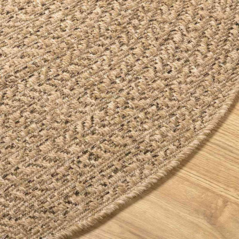 Oval Machine Braided Area Rug, Oval 140 x 200 cm